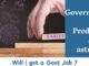 How to Calculate and Predict Govt Job from Date of birth Govt Job Prediction